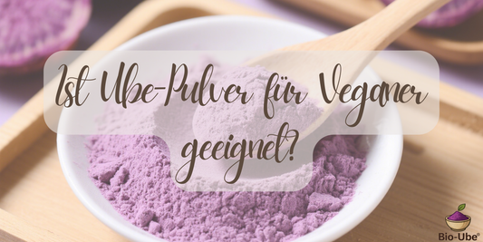 Ist Ube-Pulver für Veganer geeignet?