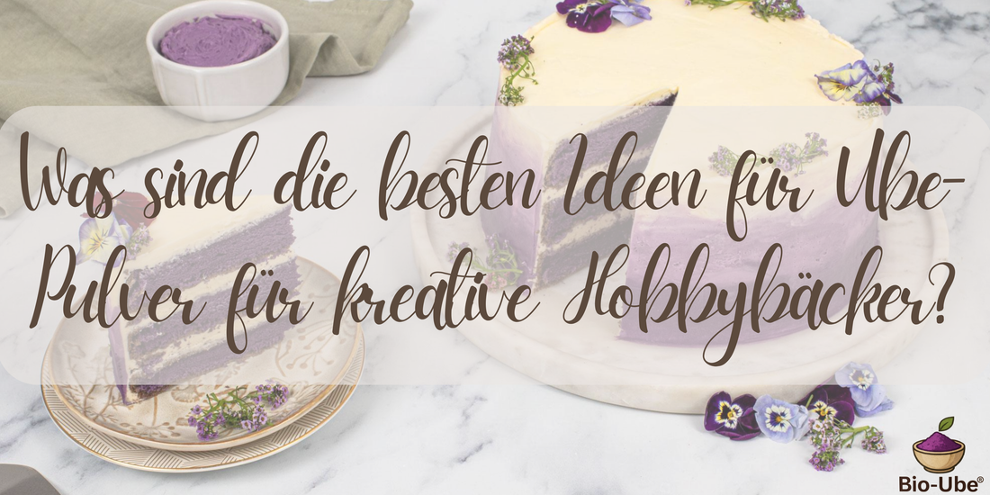 Was sind die besten Ideen für Ube-Pulver für kreative Hobbybäcker?