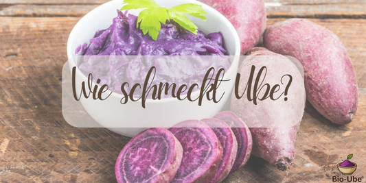 Wie schmeckt Ube?