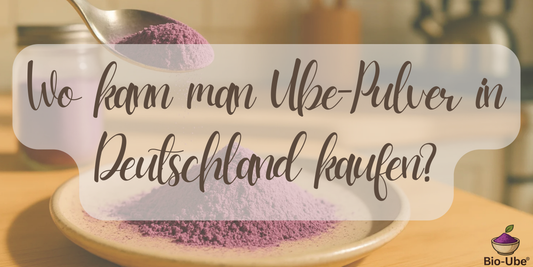 Wo kann man Ube-Pulver in Deutschland kaufen?