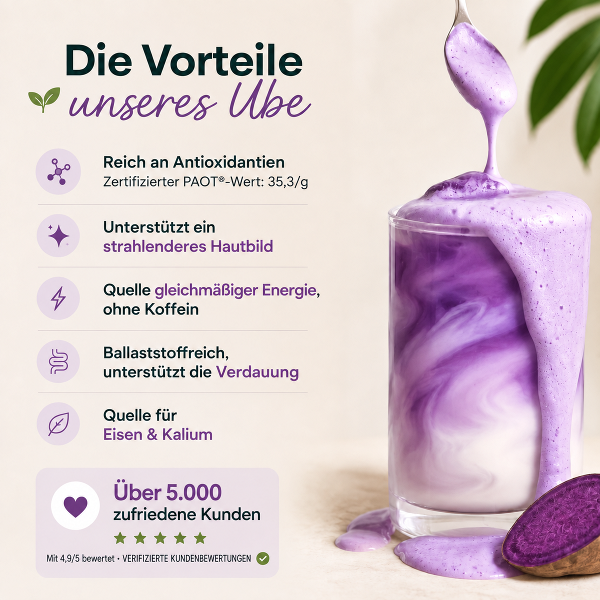 Bio_Ube Vorteile